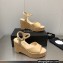 Chanel Heel 8cm Platform Sandal Leather Beige 2023