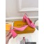 Louis Vuitton Heel 8.5cm Shake Slingback Pumps in Patent calf leather Pink 2023