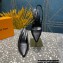 Louis Vuitton Heel 10cm Sparkle Slingback Pumps in leather Black 2023
