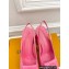 Louis Vuitton Heel 8.5cm Shake Slingback Pumps in Patent calf leather Pink 2023