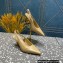 Louis Vuitton Heel 7cm Sparkle Slingback Pumps in leather Beige 2023