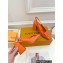 Louis Vuitton Heel 8.5cm Shake Slingback Pumps in Patent calf leather Orange 2023