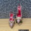 Valentino Heel 10.3cm Platform 2cm VLogo Signature Slingback Pumps Leather Nude 2023