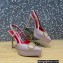 Valentino Heel 10.3cm Platform 2cm VLogo Signature Slingback Pumps Leather Nude 2023