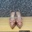 Valentino Heel 10.3cm Platform 2cm VLogo Signature Slingback Pumps Patent Nude 2023