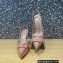 Valentino Heel 10.3cm Platform 2cm VLogo Signature Slingback Pumps Patent Nude 2023