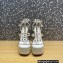 Valentino Heel 15cm Platform 6cm ROCKSTUD Sandals Leather White 2023