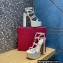 Valentino Heel 15cm Platform 6cm ROCKSTUD Sandals Leather White 2023