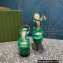 Gucci Heel 15.5cm Platform 6cm Interlocking G studs Sandals 719843 Green 2023