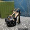 Gucci Heel 15.5cm Platform 6cm Interlocking G studs Sandals 719843 Black 2023