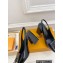 Louis Vuitton Heel 8.5cm Shake Slingback Pumps in Patent calf leather Black 2023