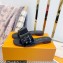 Louis Vuitton Shake Flat Mules in Patent calf leather Black 2023