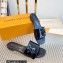 Louis Vuitton Shake Flat Mules in Patent calf leather Black 2023