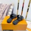Louis Vuitton Shake Flat Mules in Patent calf leather Black 2023