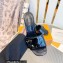Louis Vuitton Heel 8.5cm Shake Mules in Patent calf leather Black 2023