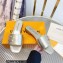 Louis Vuitton Shake Flat Mules in Metallic lambskin Gold 2023