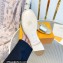 Louis Vuitton Shake Flat Mules in Metallic lambskin Gold 2023