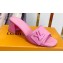 Louis Vuitton Heel 5.5cm Shake Mules in Patent calf leather Pink 2023