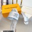 Louis Vuitton Shake Flat Mules in Metallic lambskin Silver 2023