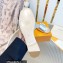 Louis Vuitton Shake Flat Mules in Metallic lambskin Silver 2023