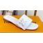Louis Vuitton Shake Flat Mules in Patent calf leather White 2023