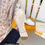 Louis Vuitton Shake Flat Mules in Patent calf leather White 2023