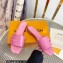 Louis Vuitton Shake Flat Mules in Patent calf leather Pink 2023