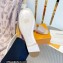 Louis Vuitton Shake Flat Mules in Patent calf leather Nude 2023