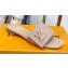 Louis Vuitton Shake Flat Mules in Patent calf leather Nude 2023