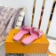 Louis Vuitton Shake Flat Mules in Patent calf leather Pink 2023