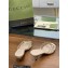 Gucci Heel 4.5cm Slide Sandals Gold with crystals Interlocking G 2023