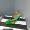 Aquazzura Heel 10.5cm Izzy Plexi Sandals Green 2023