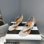 Aquazzura Heel 10.5cm Izzy Plexi Sandals White 2023