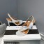Aquazzura Heel 10.5cm Izzy Plexi Sandals White 2023