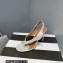 Aquazzura Heel 10.5cm Izzy Plexi Sandals White 2023