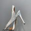 Aquazzura Heel 10.5cm Izzy Plexi Sandals White 2023