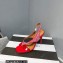 Aquazzura Heel 10.5cm Izzy Plexi Sandals Red 2023