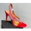 Aquazzura Heel 10.5cm Izzy Plexi Sandals Red 2023