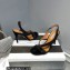 Aquazzura Heel 10.5cm Izzy Plexi Sandals Black 2023