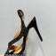 Aquazzura Heel 10.5cm Izzy Plexi Sandals Black 2023