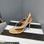 Aquazzura Heel 10.5cm Izzy Plexi Sandals Beige 2023