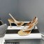 Aquazzura Heel 10.5cm Izzy Plexi Sandals Beige 2023