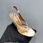 Aquazzura Heel 10.5cm Izzy Plexi Sandals Beige 2023