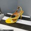 Aquazzura Heel 10.5cm Izzy Plexi Sandals Yellow 2023