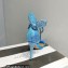 Aquazzura Heel 10.5cm Bow Tie Crystal Sandals Blue 2023
