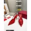 Valentino Heel 8.5cm VLogo Signature Slingback Pumps Hole Red 2023