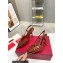 Valentino Heel 8.5cm VLogo Signature Slingback Pumps Hole Brown 2023