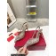 Valentino Heel 8.5cm VLogo Signature Slingback Pumps Hole Gray 2023