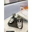 Saint Laurent Heel 10.3cm Platform 2.5cm Tribute Sandals in Smooth Leather 315490 Silver