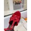 Saint Laurent Heel 10.3cm Platform 2.5cm Tribute Sandals in Patent Leather 315490 Red